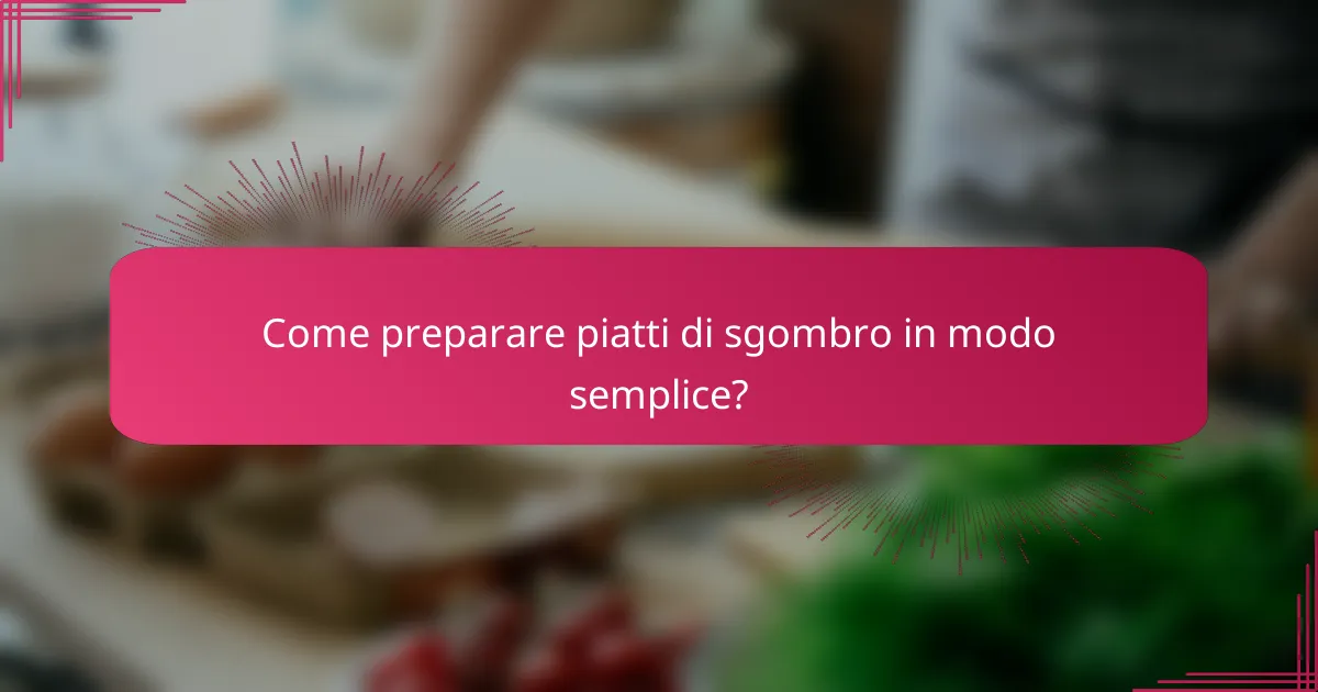 Come preparare piatti di sgombro in modo semplice?