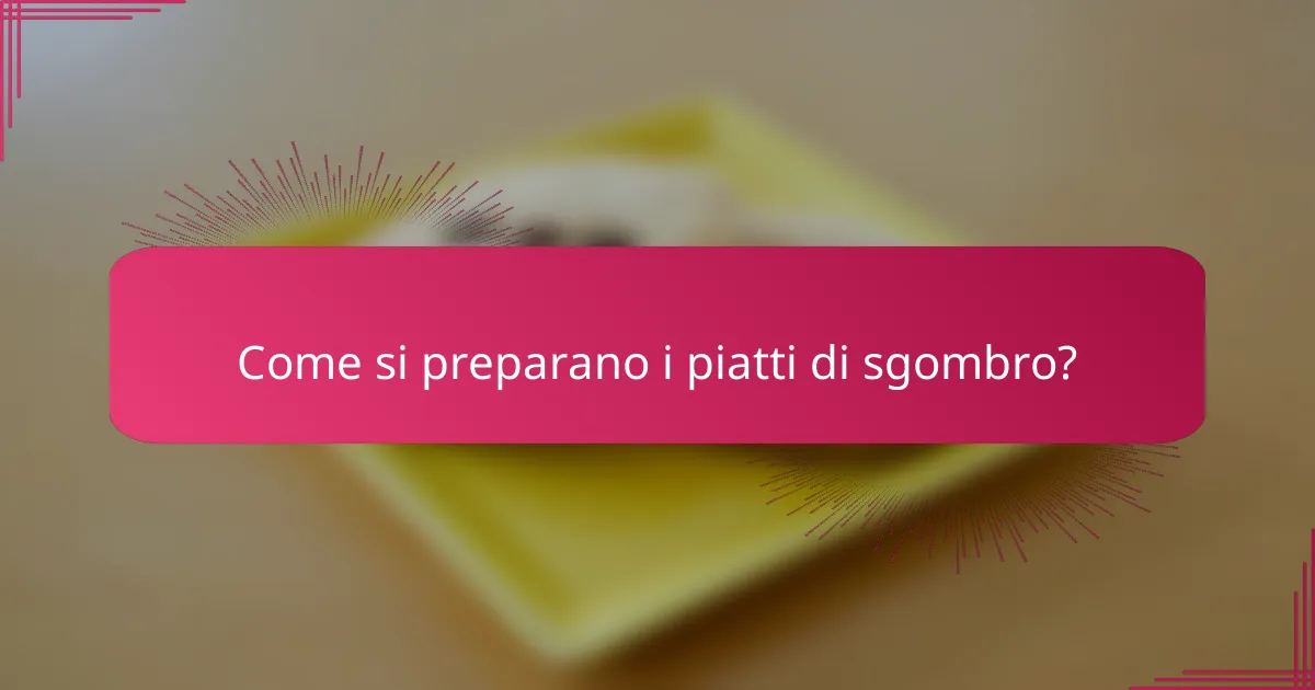 Come si preparano i piatti di sgombro?