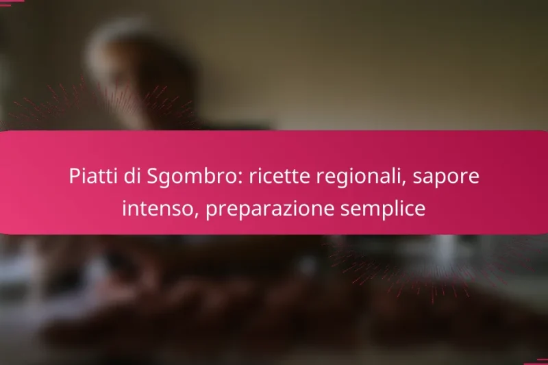 Piatti di Sgombro: ricette regionali, sapore intenso, preparazione semplice
